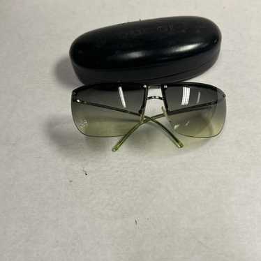 小物 00s archive GUCCI l eyewear y2k Gucci Y2K Green Gradient Sunglasses – Vintage by Misty