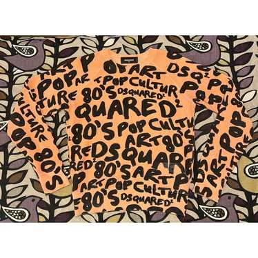 DSQUARED2 ★POP ART CULTURE 80'S レザーベルト DSQUARED2 ☆POP ART CULTURE 80'S レザーベルト