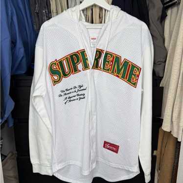 トップス SUPREME Ultrasuede Mesh Baseball Jersey Supreme Ultrasuede Mesh Baseball Jersey Black Men's - SS24 - US
