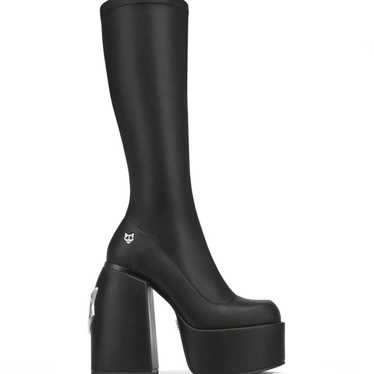 ◆Naked Wolfe 23AW 最新作◆ジューシー サイハイブーツ/Black◆ Naked Wolfe Juicy thigh-high boots for Women - Black in USA