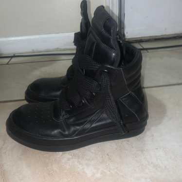 【正規品】Rick Owens ブラック Hollywood Bogun ロングブーツ RICK OWENS - 【24SS】ボゾ ビートル トラクター ブーツ / BOZO