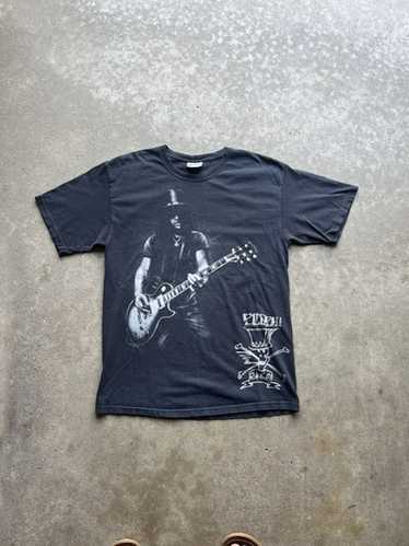 GUNS N ROSES SLASH Hanes Tシャツ ブラック スケルトン Hanes hanes guns n - Gem