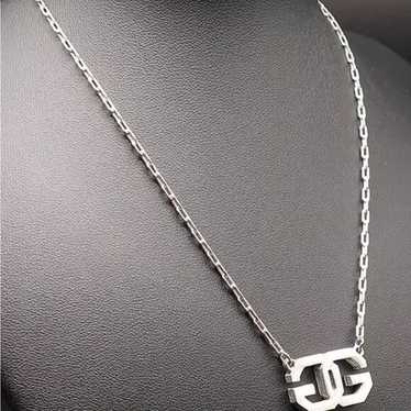 Givenchy logo necklace silver - Gem