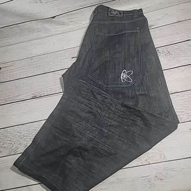 90s デッドストック kikwear パンツ HIPHOP vintage Vintage Kikwear Jeans Y2K Rave Buggy Side Line Pants 90s