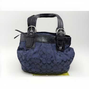バッグ COACH soho signature Hand bag Blue Coach Soho Shoulder Bag 25, LH/Light Blue: Handbags: Amazon.com