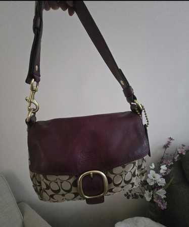 バッグ COACH Bleeker Legacy Signature Hand bag COACH Bleeker Legacy Signature Handbag 942 | eBay