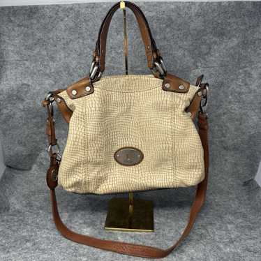 Fossil maddox leather satchel - Gem