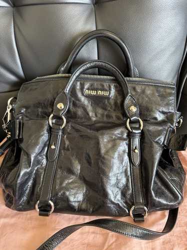 バッグ miu miu side ribbon 2way HandBag Brown Miu miu bag side - Gem