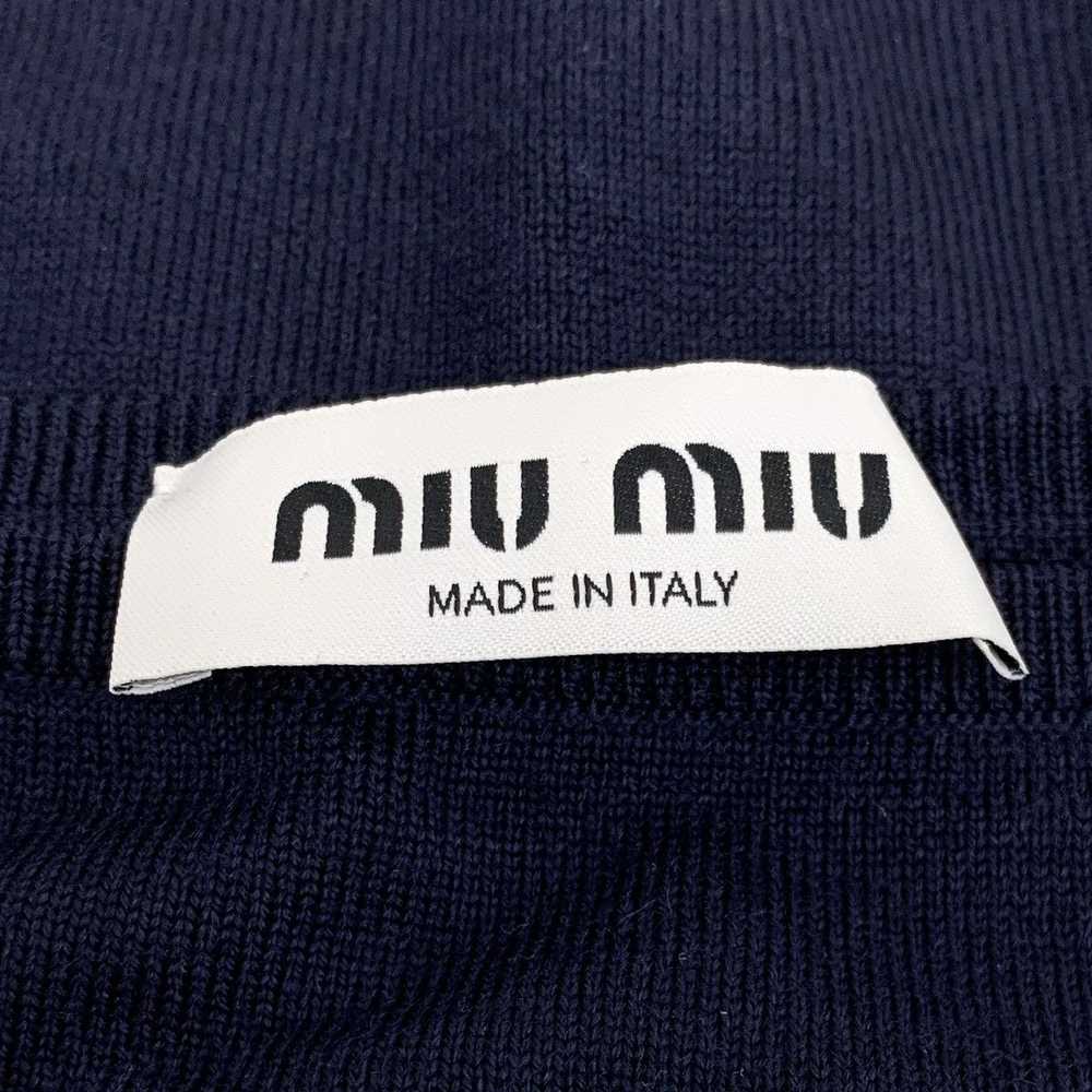 Miu Miu Miu Miu 2024 collection wool long-sleeved… - image 5