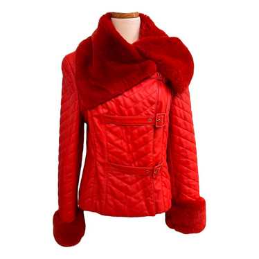 ESCADA赤 テーラードジャケット★ドイツ製PURE NEW WOOL100% ESCADA赤 テーラードジャケット☆ドイツ製PURE NEW WOOL100%