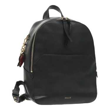 BALLYヴィンテージブラックラムスキンサイドバッグ Bally Backpack with logo patch | Men's Bags | Vitkac