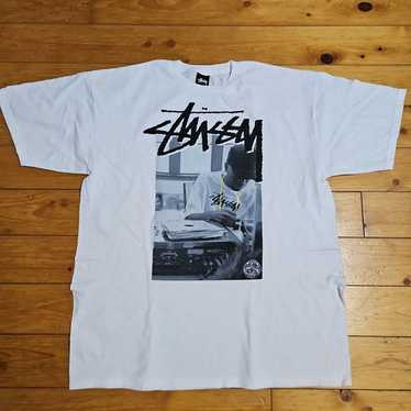 l*y様 J dilla Stussy Tシャツ　M ホワイト　ステューシー デ 楽天市場】ステューシー STUSSY×J.Dilla WT Tシャツ 半袖 コラボ
