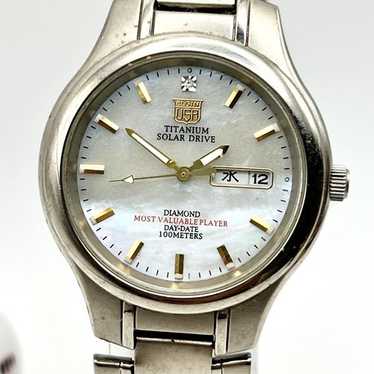 時計 ELGIN TITANIUM SOLAR DRIVE FK-1205-C ELGIN TITANIUM SOLAR DRIVE FK-1205-C - メルカリ