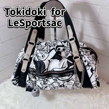 美品tokidoki.for. LeSportsac.2wey ボストンバッグ tokidoki for LeSportsac Mini Boston Bag Nylon Multicolor