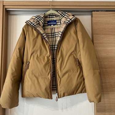 Burberry Blue Label フード付きスタジャンノバチェック 38 BURBERRY BLUE LABEL プリーツミニスカート ノバチェック 38