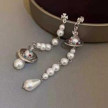 Vivienne westwood pearl earrings - Gem