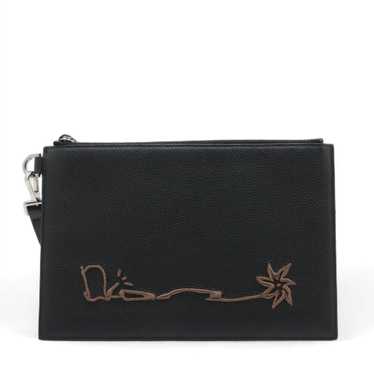 Dior × CUCTUS JACK ブラックレザー二つ折り財布 Dior x Cactus Jack Wallet Black | eBay