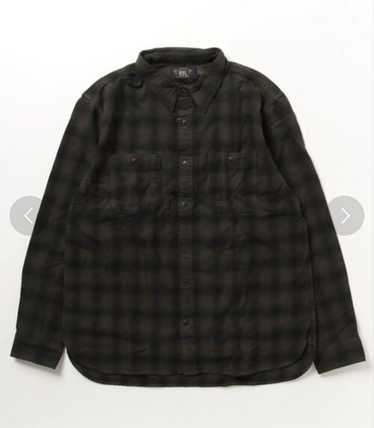 【極美品】RRL BLACK WABASH STRIPE SHIRT キムタク着 Rrl chambray kimura takuya - Gem