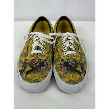 新品 THE BEATLES × VANS AUTHENTIC 25cm Vans the beatles yellow - Gem