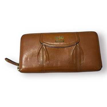 クラッチバッグ COACH Madison Leather Clutch 48928 Coach Madison Clutch Shoulder Bag in Black Textured Leather