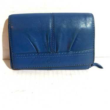 vintage coach old Blue アクセサリーポーチ 青 Coach Blue Wallets for Women with Vintage for sale | eBay