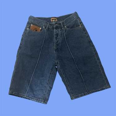 Corteiz denim デニム コーテイズ Cスター デニムショーツ フェーデッドブルー メンズ