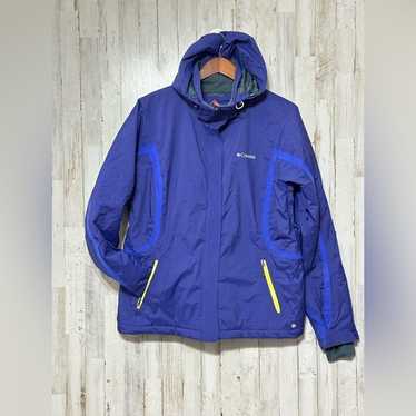 Columbia OMNI-TECHスノーウェア レディース Columbia Titanium Omni Tech Women's Navy Blue & White Snow
