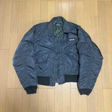 Schott 90s CWU-R ネイビー L Schott ショット CWU-R ミリタリー フライトジャケット メンズL