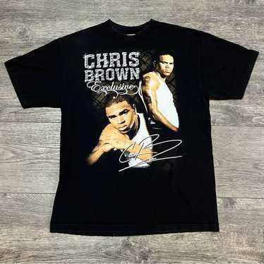 00s初期クリスブラウンバンドTシャツ3XLラップtビンテージ90sR&B