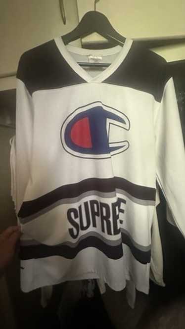 希少品　supreme Champion Hockey Top Supreme Champion Hockey Jersey (SS14) Red (WORN) – RIF LA