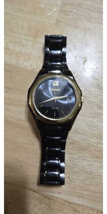 y*8様 SEIKO V157-0BX0 Seiko V157-0CX0 Solar Diver Men's Wristwatch Made In Japan