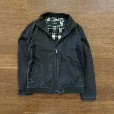 ボムピースBurberry black label コットン リネンJKT 中古・古着通販】BURBERRY BLACK LABEL (バーバリーブラック
