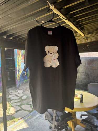 新品未使用 Supreme Bear Tee Black L~~ Supreme Bear Tee 