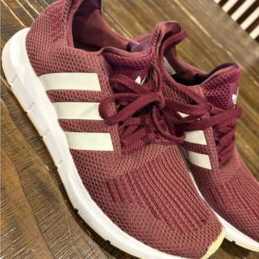 Burgundy Adidas Shoes - Gem
