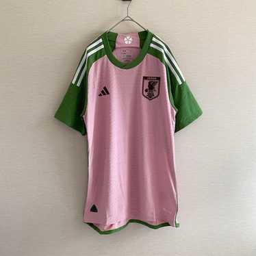 ゲームシャツ 長袖 adidas なでしこ 日本代表 JFA 日本製 古着 Adidas japan national team - Gem