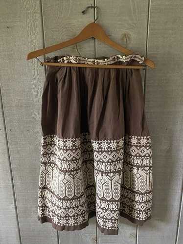 スカート vintage Guatemala hand stitch skirt vintage