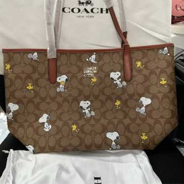 Coach × peanuts tote - Gem