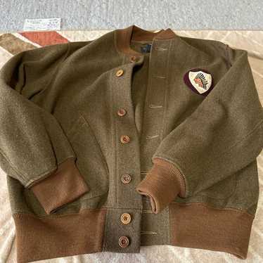 ジャケット・アウター riushinnnBoxing Varsity Jacket rrl Rrl dixon varsity - Gem