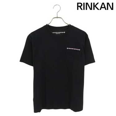 【CHROME HEARTS】バックロゴ ポケットTシャツ CH T-SHRT/1 M CHROME HEARTS クロムハーツ Back Cross Neck Logo Tee バック