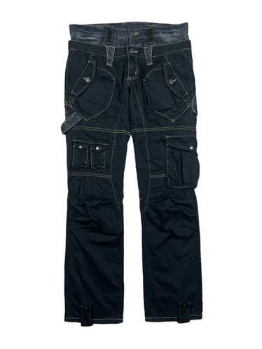 パンツ archive PPFM double waist gimmick pants PPFM DOUBLE WAIST DENIM – glam archive