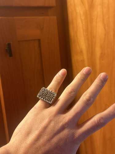 アクセサリー Jean-Paul GAULTIER Vintage ring Vintage Jean Paul Gaultier Paris Orange Eye Heart Statement Ring