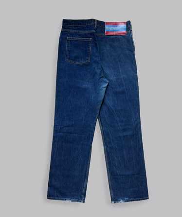   205W39NYC W30 イタリア製テーパードデニム Calvin Klein - 希少✨Calvin Klein 205W39NYC ラフ期 デニム