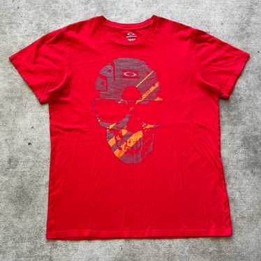 Oakley ロゴ Tシャツ Mサイズ レッド Oakley T-Shirt Big Logo Red Size M | eBay