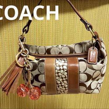 バッグ coach signature one shoulder bag Coach signature one shoulder - Gem