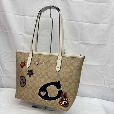 Coach tote bag patchwork - Gem
