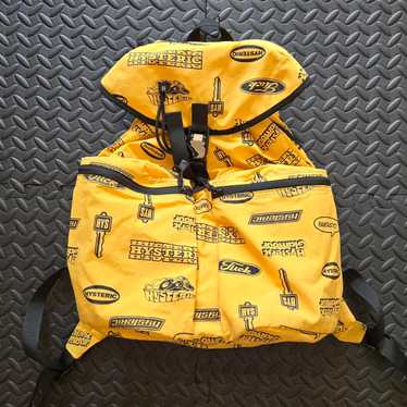 HYSTERIC GLAMOUR WRAPPED HEARTスパンコールバッグ HYSTERIC GLAMOUR - WRAPPED HEART LOGO刺繍 スパンコールバッグ