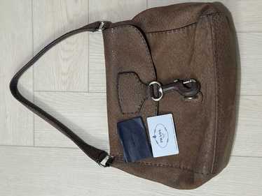 バッグ PRADA 90s vintage suede hand bag Vintage prada suede bag - Gem