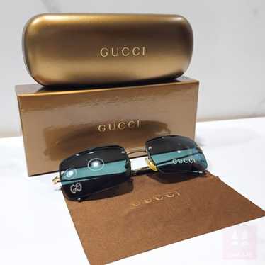 GUCCI sunglasses vintage GG3116 ケース付き Gucci Vintage Authentic Sunglasses With Case, Black Frame