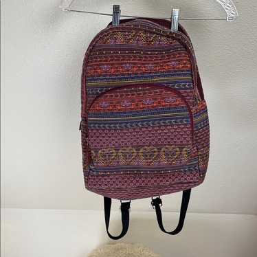 Steve Madden Boho Colorful Patterned Backpack. Pu… - image 1