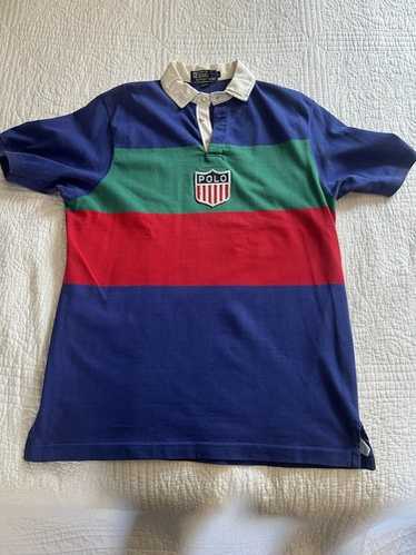 90s RalphLauren　kswiss ポロシャツ Vintage 90s Polo Ralph Lauren Polo K-swiss Shirt Polo Sport